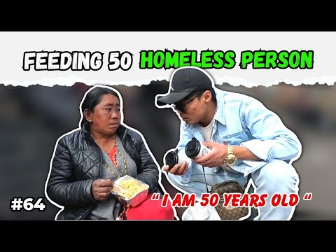 I feed 50 HOMELESS PERSON on my 50th birthday 🎂 🥰