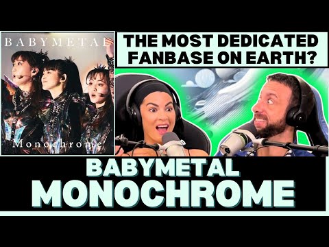 THIS CROWD LOOKS INSANE! 🤯  First Time Hearing BABYMETAL - Monochrome Reaction!