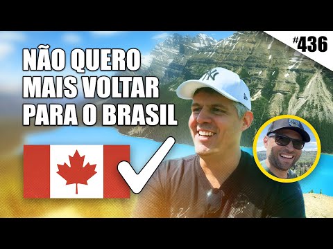 Ele não quer VOLTAR para o BRASIL depois de CONHECER o CANADÁ!!! - #436