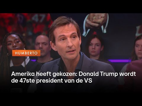 Amerika heeft gekozen: Donald Trump wordt de 47ste president van de VS | Humberto