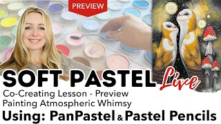 Learn Soft Pastels: Creating Magical Owls with PanPastel & Pastel Pencils (Lesson Preview)