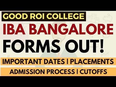 IBA Bangalore forms are out: Profile based, Good ROI, Placements, Exams accepted | Last date- 27 Jan