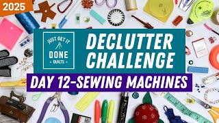 🧹🗑🧽 Day 12-Sewing Stations - 2025 Declutter Challenge