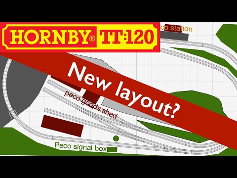 Building a Hornby TT 120 model railway 1 - Track Plan