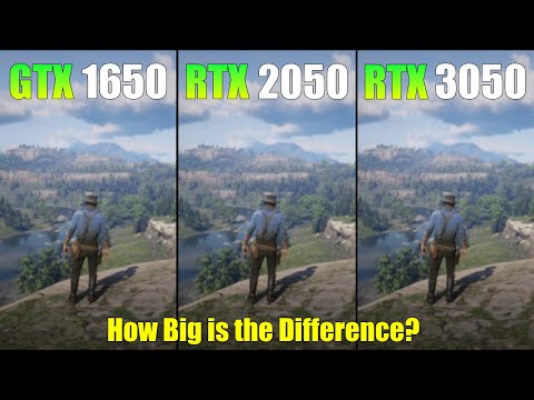 GTX 1650 vs RTX 2050 vs RTX 3050 Laptop - Gaming Test - How Big is the Difference?