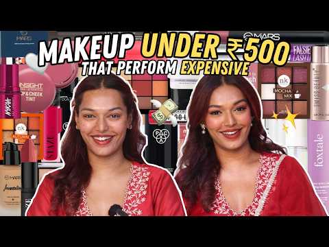 UNDER Rs.500 Makeup that Performs EXPENSIVE! Chit Chat Festive GRWM! Sarah Sarosh