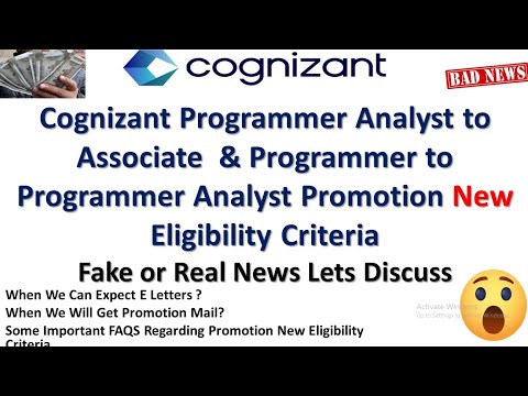 Cognizant Associate Promotion |CTS Quarterly Promotion 2024|CTS Promotion New Eligibility Criteria