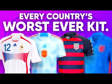 Every Country's WORST Ever AWAY Football Shirt...