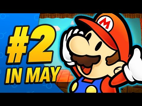 Paper Mario TTYD was the 2nd Best-Selling Game in May!