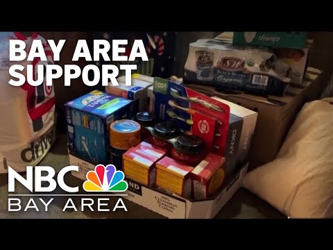 Bay Area residents donate for fire victims in Los Angeles County