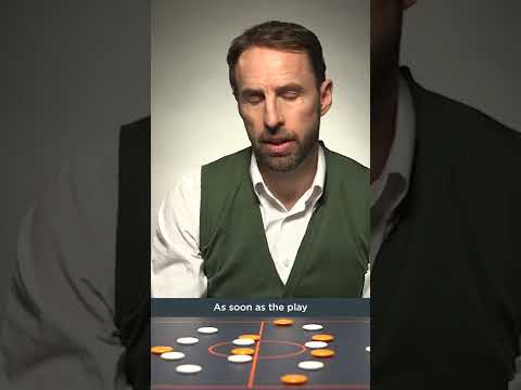 Gareth Southgate • Tactics, England 2 Spain 2 • Masterclass #Shorts