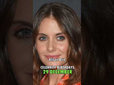 Celebrity Birthdays: December 29th (Famous People Born on This Day)