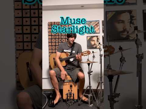 Starlight by Muse #acousticcover #onemanband #alternative #alternativerock #muse #acoustic ##indie