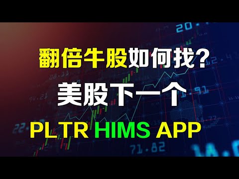 美股 下一个PLTR HIMS APP如何找？他们都有什么共同点？ #hims