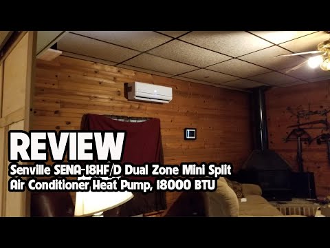 Senville SENA-18HF/D Dual Zone Mini Split Air Conditioner