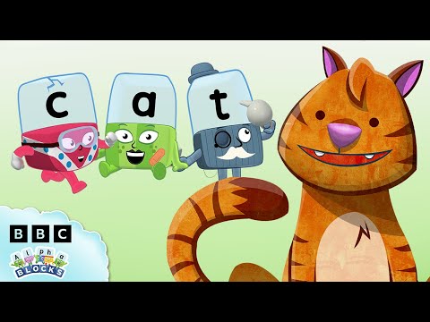 😺 The Cutest Cats in Alphaland! 🌈 📚 | Learn to Read | Alphablocks