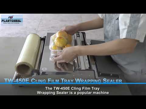 Cling film tray wrapping sealer