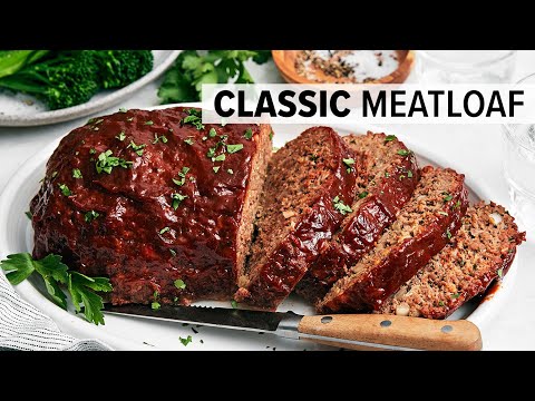 BEST EVER MEATLOAF RECIPE | With the Tastiest Glaze!