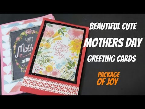 Greeting Cards for Mother's Day DIY