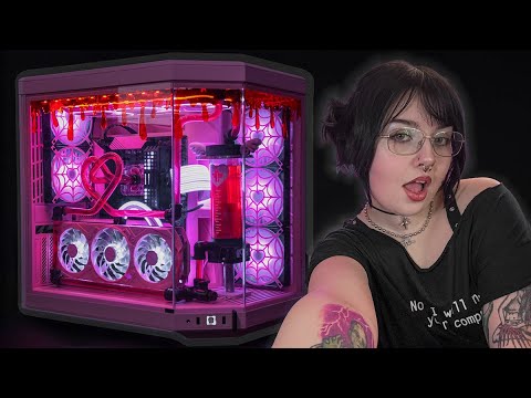 Strawberry Milk Y70 Custom Water Loop Build Guide & Intro to Custom Cooling !! 🩸🌸🦇