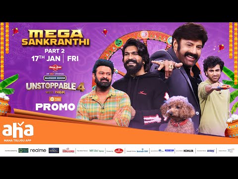 Unstoppable With NBK S4 | Mega Sankranthi Special Episode Part 2 Promo | Balakrishna, Ram Charan