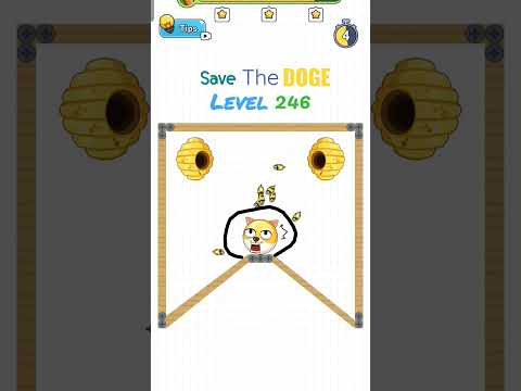 The Perfect Spot of Protecting the Doge. Save The Doge Level 246. #savethedoge #gameplay #games