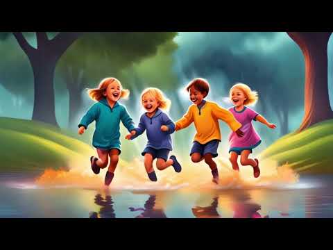 Rainy Day Song for Kids | Fun and Simple Rain Song 🌧️