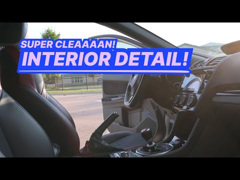 How I Keep my WRX STi Interior Clean | DIY Car Detailing Ep. 2