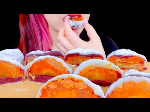 ASMR Soft Rice Cake Eating Vlog, Mukbang 부드러운 떡 먹기 @sowonasmr