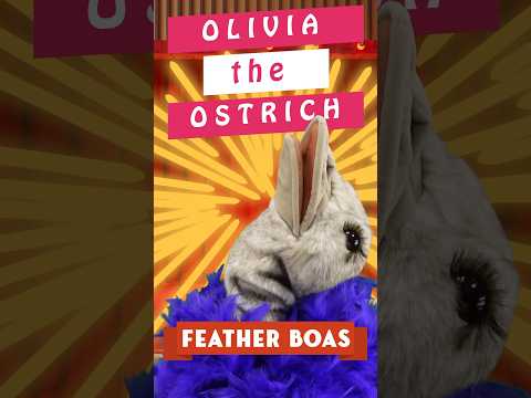 Shop with Olivia the Ostrich #fakecommercial #funnycommercials #puppetshow #puppets