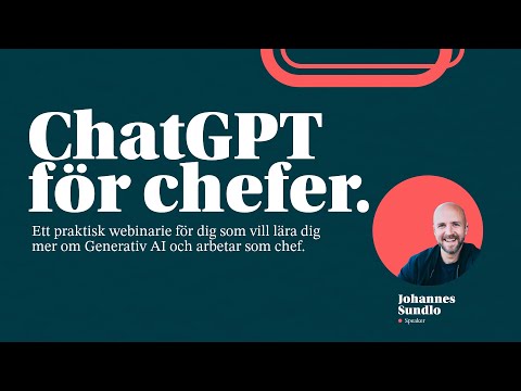 ChatGPT för chefer: Praktisk guide och verktyg