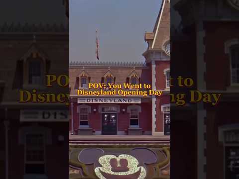 THIS OLD DISNEYLAND FOOTAGE IS MAGICAL 🤩 #disneyshorts #shorts #retro