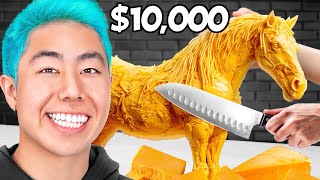 Best GIANT Cheese Block Art Wins $10,000!