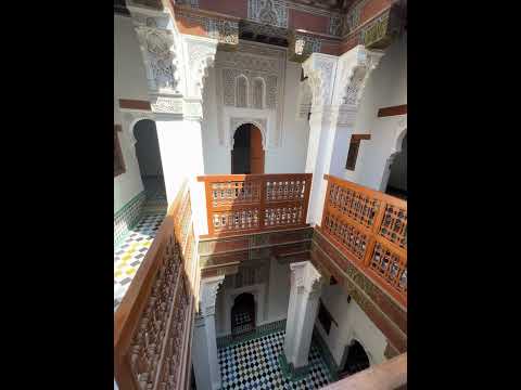 Madrassa Ben Youssef #marrakechmedina #lovemorocco #vlog