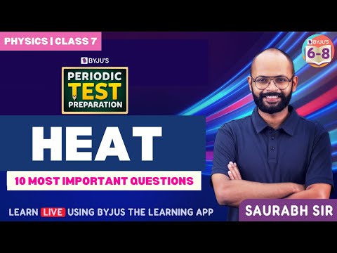 10 Most Important Questions from Heat | Periodic test | Class 7 Science