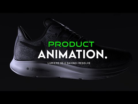 Product animation using Lumiere 3D - DaVinci Resolve