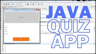 Java Project Tutorial -  How To Create a Quiz Program In Java NetBeans