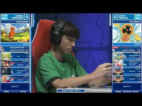 GABRIEL VS JUSTIN - Pokémon TCG Senior Finals | LAIC 2025