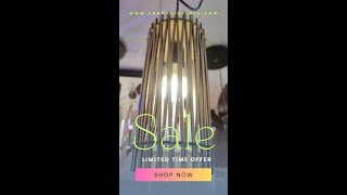 Cylindrical Cage Design ceiling Hanging Light | Zaah home decors