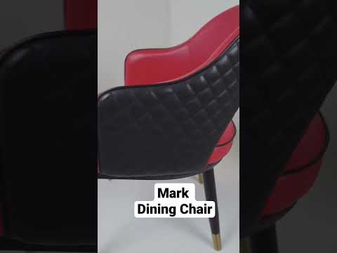 Mark leather Dining Chair for home or restaurants      #restaurantfurniture #restaurantchairs #chair