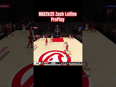 NBA2k25 Zach LaVine ProPlay #nba2k25 #nba2kgameplay #zachlavine