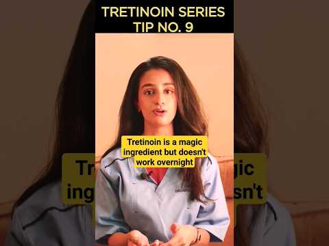 How long does tretinoin take to show results #shorts #tretinoincream #retinoids