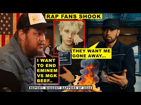 Jelly Roll Addresses Eminem & MGK Beef: Fans SHOOK, Eminem COOKS Legacy Media w/ Year End Report