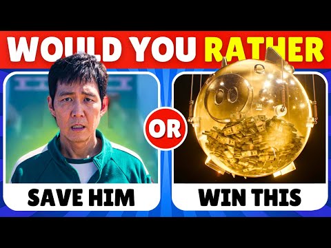 Would You Rather...? Squid Game 2 Edition! HARDEST Choices 🦑🎮