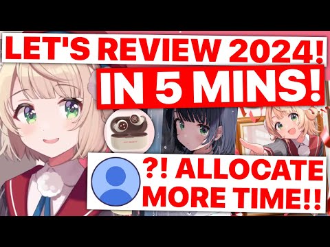 Ui-mama Reviews Her Year In 5 Mins (Shigure Ui) [Eng Subs]