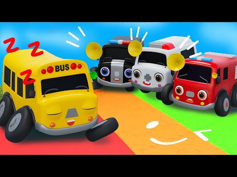 Finger Family | Learn Animals Name | Animal Family Bus Song | Nursery Rhymes & Kids Songs - Baby Car