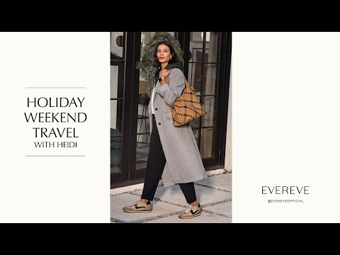 Style Crew On Set: Holiday Weekend Travel Fashion Inspo with Heidi