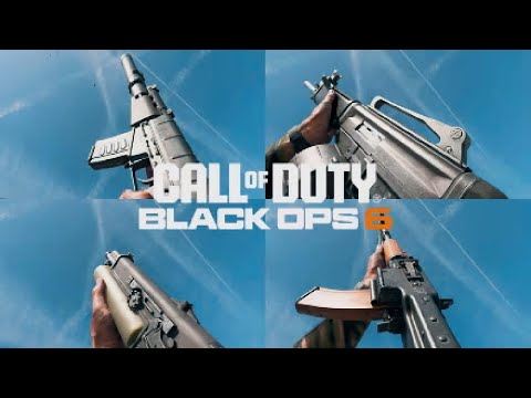 Call of Duty: Black Ops 6 - All Reload & Inspect Animations