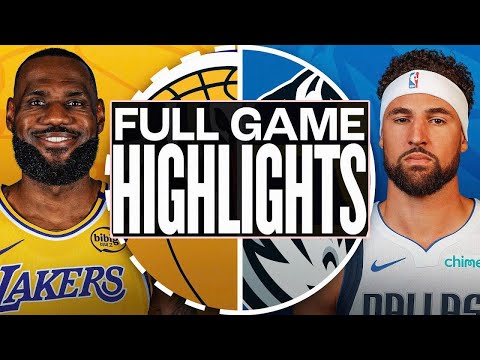 Los Angeles Lakers Vs Dallas Mavericks Full Game Highlights Mar 09, 2025 NBA Season 2024-25