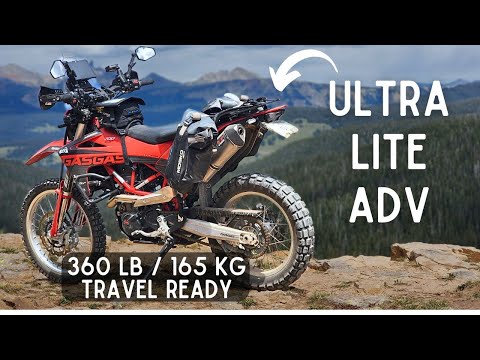 GASGAS ES700 Ultra-Light Adventure Motorcycle | Detailed Build-Out